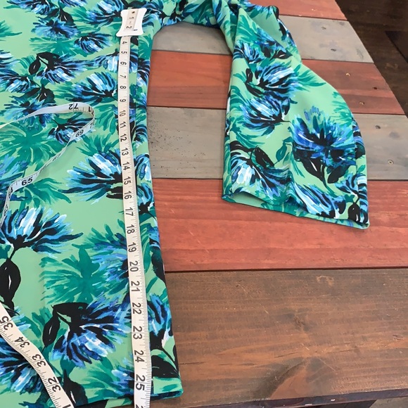 Banana Republic Green & Blue Pants 8 - Picture 10 of 13